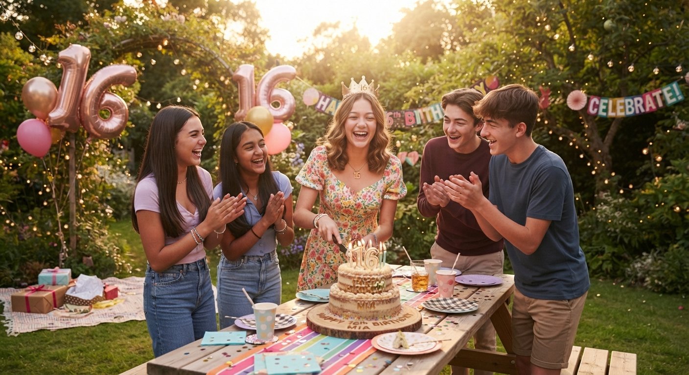 Un cumpleaños rodeada de grandes amigos
